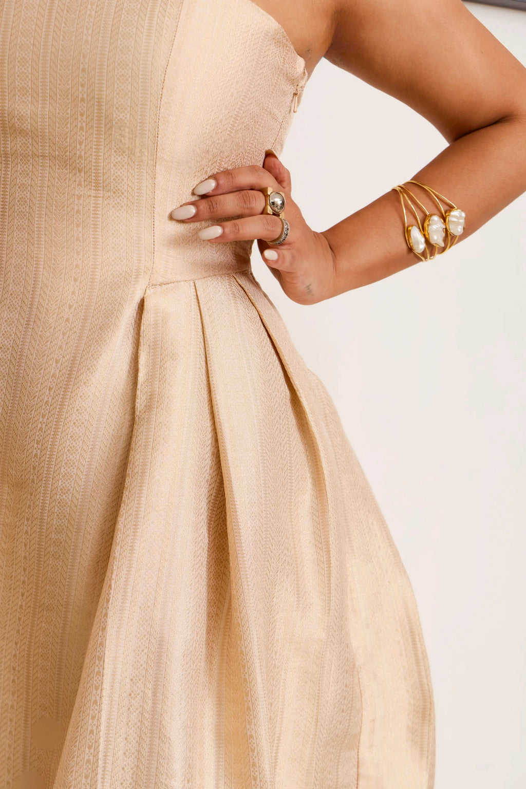 The Juliet Dress by Kashié with sweetheart neckline and adjustable straps